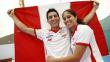 Alexandra Grande y Jesús Paucarcaja: Unidos por el amor y el karate