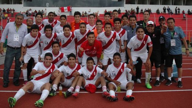 La sub 15 de Perú solo ha recibido un gol en lo que va del torneo. (AMF Bolivia)