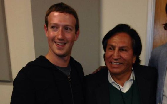 Zuckerberg y Toledo en Silicon Valley. (Facebook)