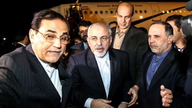 LA CITA DE GINEBRA. El ministro de Exteriores iraní se reunió con las potencias mundiales. (AFP)
