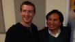 Alejandro Toledo se lució en EEUU con Mark Zuckerberg
