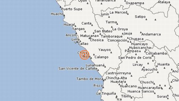 Esta madrugada se registró otro sismo en Lima de 4 grados. (IGP)