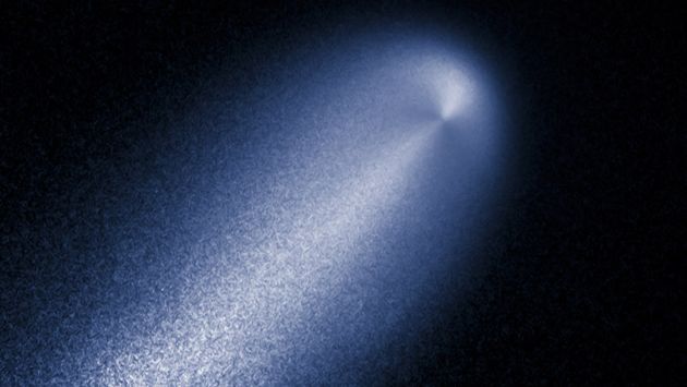 Imagen del cometa ISON captada por el telescopio Hubble. (AP)
