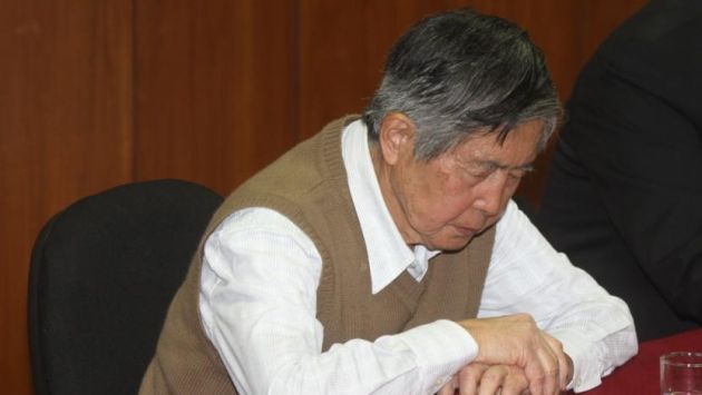 Alberto Fujimori acudirá a audiencia del jueves para no retrasar juicio. (USI)