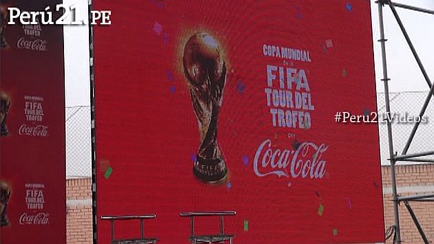 Trofeo permanecerá en Lima tres días. (Perú21)