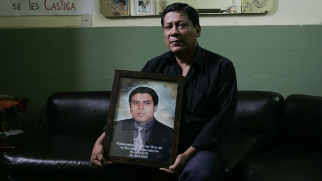 Padre de Gerson Falla sigue exigiendo justicia. (Perú21)
