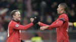 Manchester United marcha bien en la Champions League. (AP/Canal N)