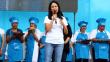 Nadine Heredia se despacha como ministra de Gobierno en evento en Comas