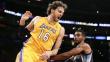 Los Angeles Lakers: Pau Gasol se lesiona, pero Kobe Bryant volvería