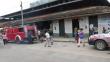 Iquitos: Incendio consume varias tiendas del Mercado Central
