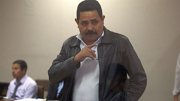 Fabio Chávez Peralta durante la audiencia en la que se le leyó su sentencia. (David Vexelman)