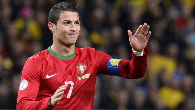 Cristiano Ronaldo fue el artífice de la clasificación de Portugal al Mundial Brasil 2014. (AFP)
