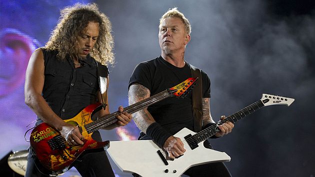 Metallica hará historia mañana en la Antártida. (AP)