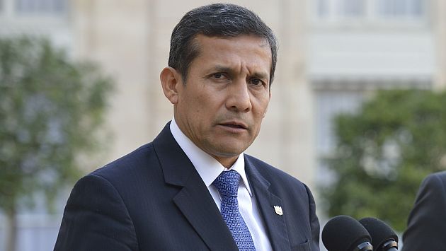 Ollanta Humala dice que la pelota está en la cancha del Congreso. (AFP)