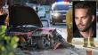 Paul Walker: Detienen a joven que robó pieza de auto siniestrado del actor