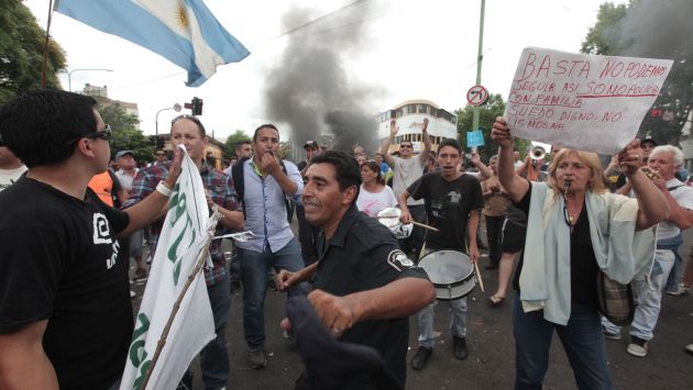 Cristina Fernández critica a policías por extorsionar a la sociedad. (AP)