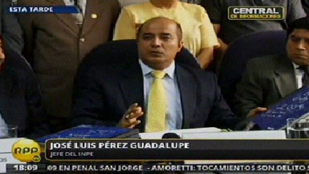 Pérez Guadalupe alegó confusión tras hallazgo de libros de visitas. (RPP TV)