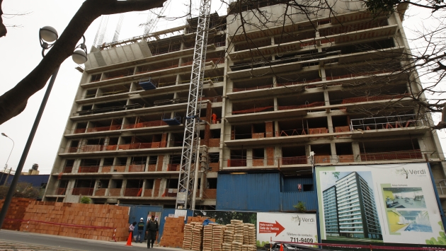 A PASO LENTO. La construcción no crecería a dos dígitos en los próximos meses, según ente monetario. (USI)