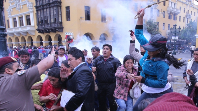 Huancaínos exigen que se ejecuten obras con celeridad. (USI)