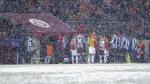 El Galatasaray-Juventus se suspendió por fuerte granizada. (Difusión/Canal N)
