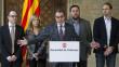 Cataluña hará consulta sobre independencia