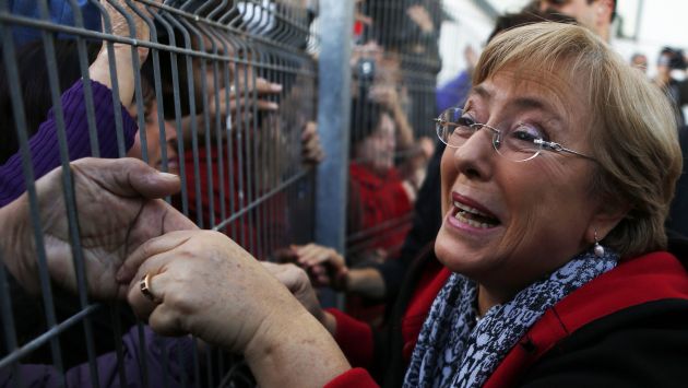 Michelle Bachelet gana por segunda vez la Presidencia de Chile. (Reuters)