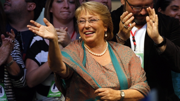 REPITE EL PLATO. Candidata socialista fue presidenta de Chile entre 2006 y 2010. Regresa a La Moneda y anuncia reformas. (AP)