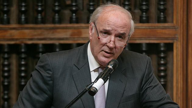 José García Belaunde propone una comisión conjunta Perú - Chile. (David Vexelman)