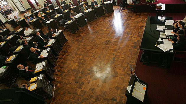 La sesión de Concejo de Lima se frustró abruptamente. (USI)