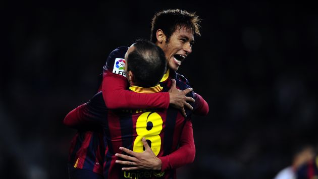 Neymar sigue con su racha goleadora. (AP)