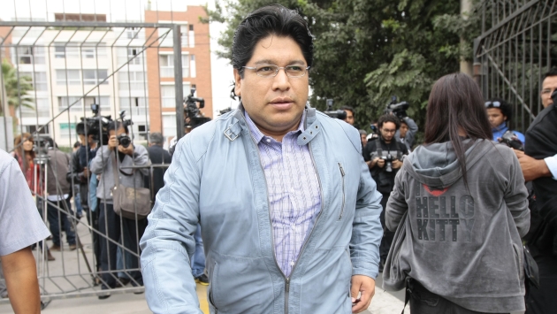 Rennán Espinoza: Poder Judicial pide procesarlo. (David Vexelman)