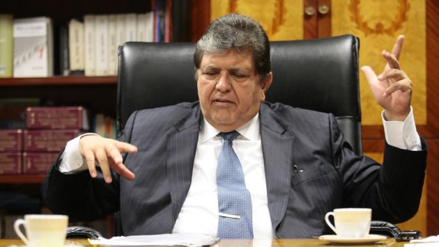 Alan García ha señalado que no ha tenido nada que ver en el otorgamiento de los indultos. (Perú21)