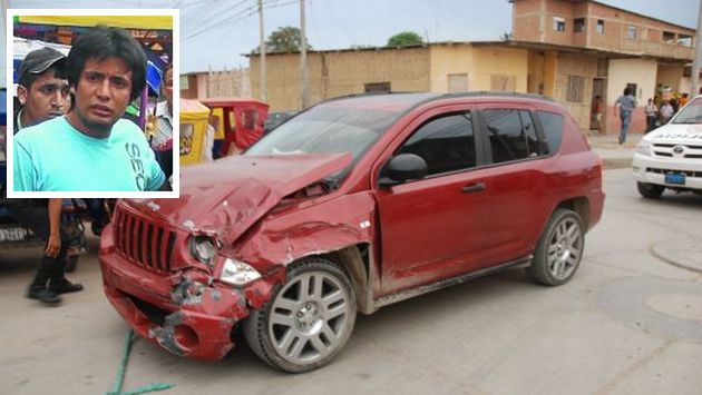 Hijo del presidente regional de Tumbes fue detenido por chocar su auto ebrio. (El Comercio/Correo)