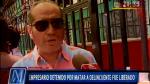 Aldo Bahamonde recibió el apoyo de Luis Miguel Llanos, implicado en un caso parecido. (Canal N/Captura)