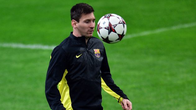 Lionel Messi sigue su proceso de recuperación de la lesión que lo aqueja. (AFP)