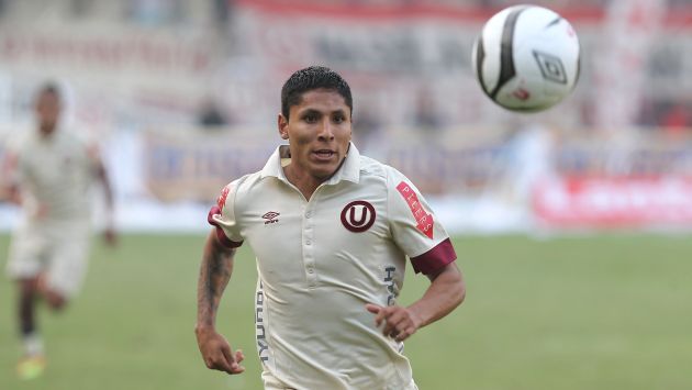 Raúl Ruidíaz es el goleador de Universitario en el 2013. (Perú21)