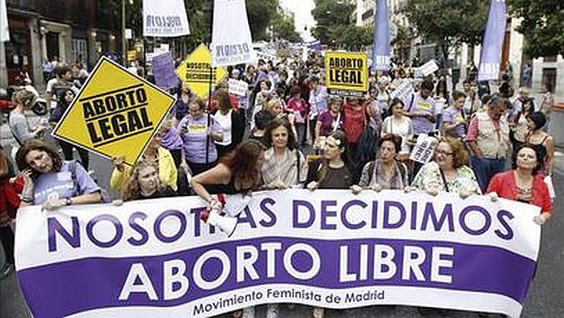 Nueva ley del aborto despierta polémica en España. (Internet)