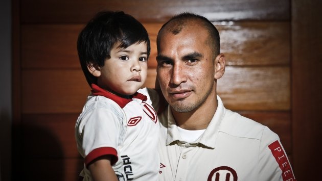 Rainer Torres: “Mi hijo fue la cábala para campeonar”. (Andrés Valle/USI)
