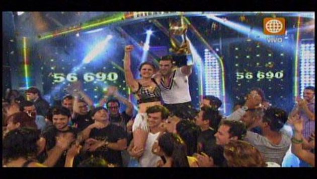 ‘Reyes del show’: Carolina Cano triunfó en la final del reality. (América TV)