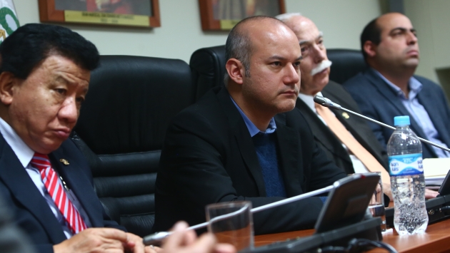 Grupo de Sergio Tejada entregó su informe sobre los ‘narcoindultos’. Ahora el Pleno decidirá. (Rafael Cornejo)
