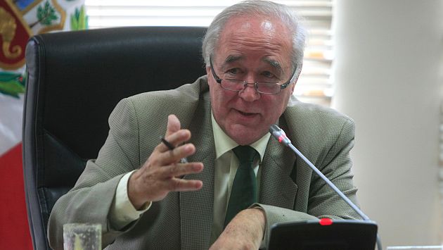 García Belaunde oficializó su renuncia. (RPPTV/Andina)