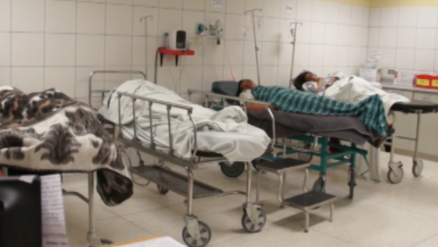 Heridos se recuperan en centro médico de San Pablo. (Edwin Lozano/USI)