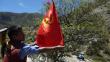 Ayacucho: Senderistas derriban torres de alta tensión y colocan banderas