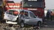 Chincha: Tres muertos y cuatro heridos en choque de auto y tráiler