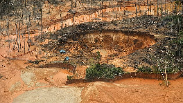 La minería ilegal destruye nuestro medio ambiente. (EFE)