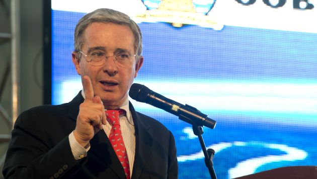 Álvaro Uribe reconoció ayuda de Estados Unidos. (AFP)