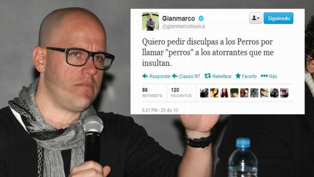 Gian Marco cerró sus cuentas en las redes sociales. (Twitter/Perú21)