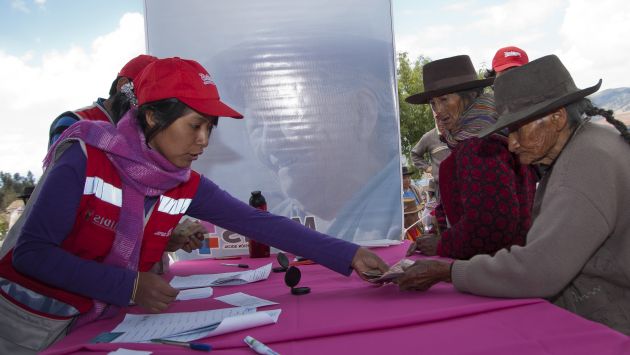 Pensión 65 atiende a los ancianos más pobres del Perú. (Perú21)