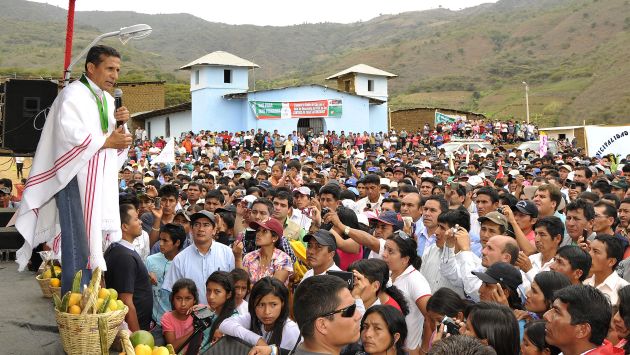Ollanta Humala defendió Qali Warma y criticó a Alan García. (Andina/Canal N)