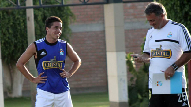 Maximiliano Núñez se unió a la pretemporada de Sporting Cristal en Chincha. (Difusión)